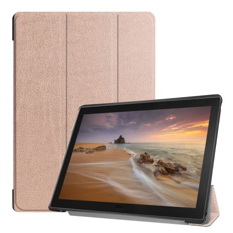 Чехол 3fold Lenovo Tab M10 TB X605 Gold