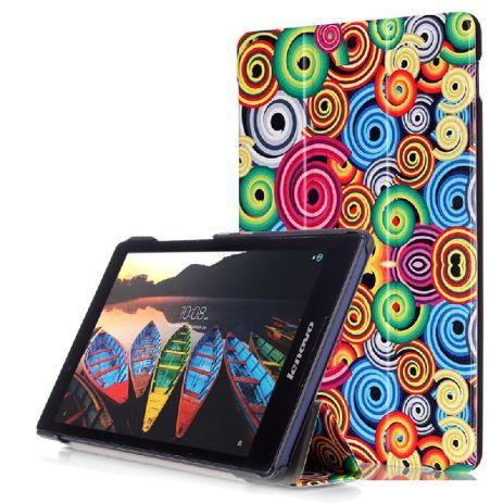 Чехол Lenovo Tab 3-850m 8.0 Print Spiral