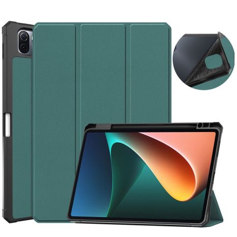 Чехол Gum Smart Pen holder for Xiaomi Mipad 5/5 pro DarkGreen