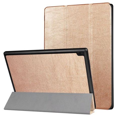 Чехол 3fold Lenovo Tab 4 10 Plus X704 Bronze