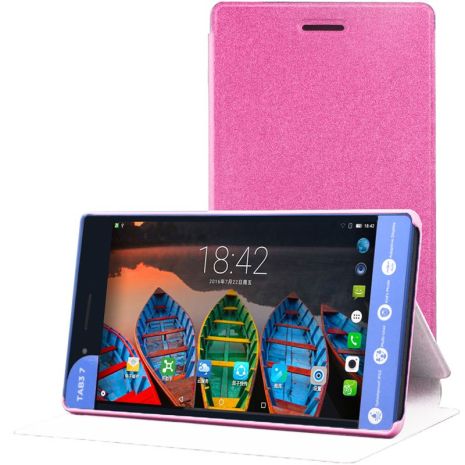 Чохол Fashion lenovo tab 3-730m HotPink