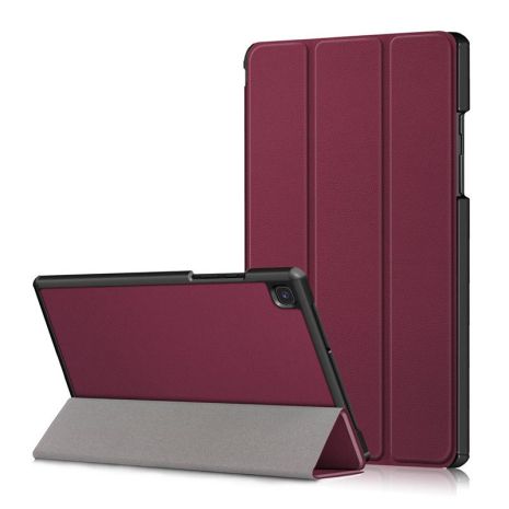 Чохол Samsung Tab A7 2020 Sm-T500 T505 3fold DarkRed