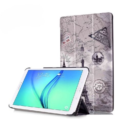 Чехол Galaxy Tab E 9.6 T560 Smart-Print EiffelTower