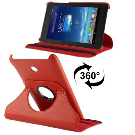 Чехол для Asus Fonepad HD 7 FE170CG Поворотный Red