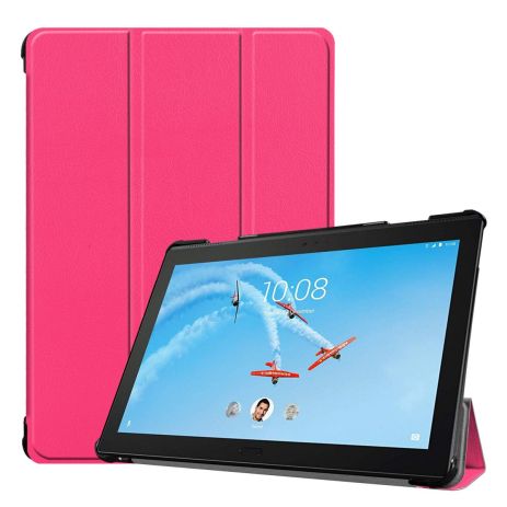 Чохол 3-складний Lenovo Tab P10 TB-X705 Hotpink