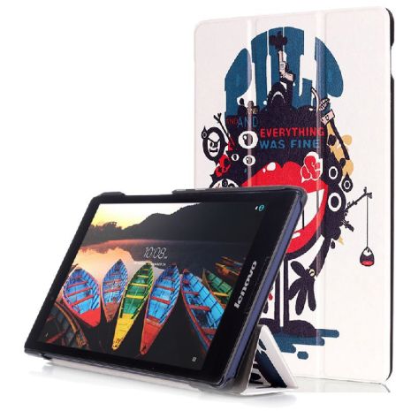 Чехол Lenovo Tab 3-850m 8.0 Print Lips