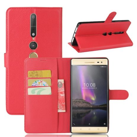 Чехол BookCover Lenovo Phab 2 PB2-690 Red