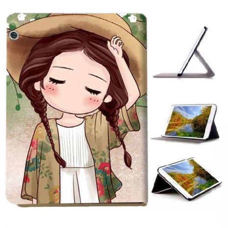 Чехол HUAWEI MediaPad T3 10 ags l09 w09 FashionPrint ShyGirl