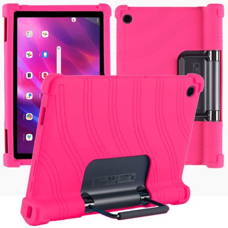 Чохол Silicon Lenovo Yoga Tab 11 YT J706 Hotpink