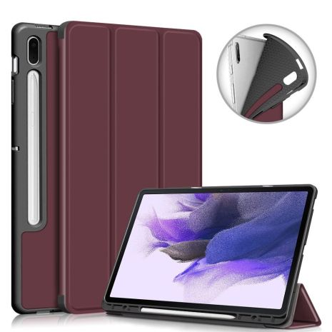 Чехол GumFold with holder Samsung Galaxy Tab S8 Plus SM X800 X806 Cherry