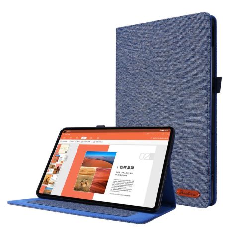 Чехол FashionGum Lenovo Tab P12 12.7 2023 TB370FU TB370XU TB371FC DarkBlue