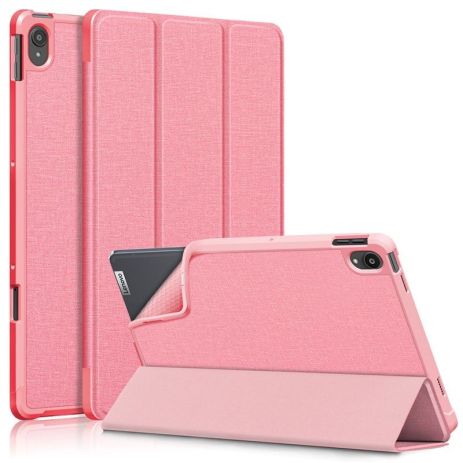 Чохол Folio GumSkin Lenovo Tab P11 TB J606 J616 Pink