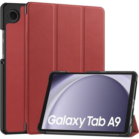 Чехол Samsung Galaxy Tab A9 8.7 SM-X110 SM-X115 3fold DarkRed