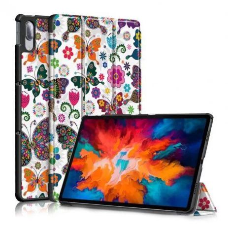 Чехол Lenovo Tab P11 Pro TB-J706f Print Butterfly