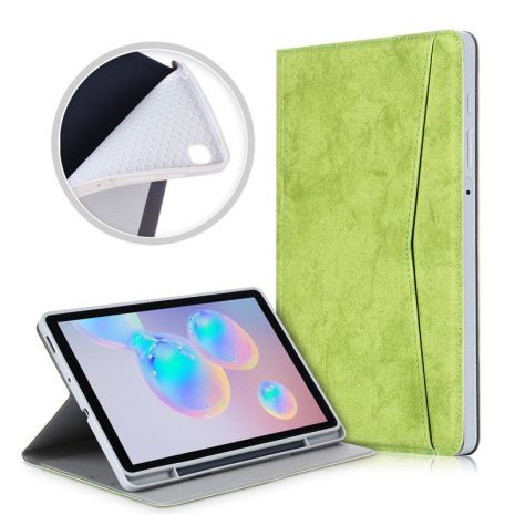 Чехол Fashion Skin s-pen holder Samsung Tab S6 lite 10.4 P610 P615 Green