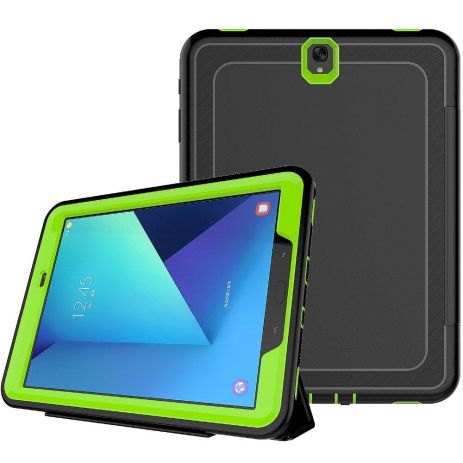 Shield Book Cover Samsung Galaxy Tab S3 9.7 SM T820 T825 Green