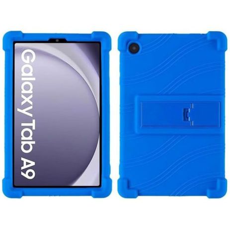 Чехол Silicon Samsung Galaxy Tab A9 SM X110 X115 DarkBlue