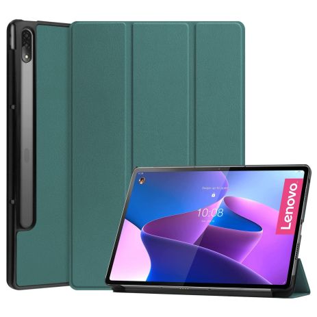 Чехол 3fold Lenovo Tab P12 Pro 12.6 TB-q706 DarkGreen