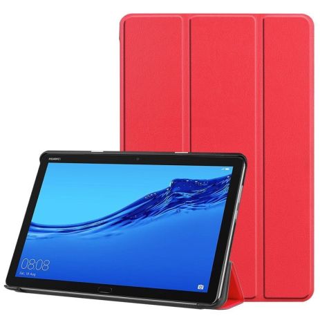 Чехол 3Fold HUAWEI MediaPad m5 lite 10 BAH2-W19 bah2-L09 bah2-W09 Red