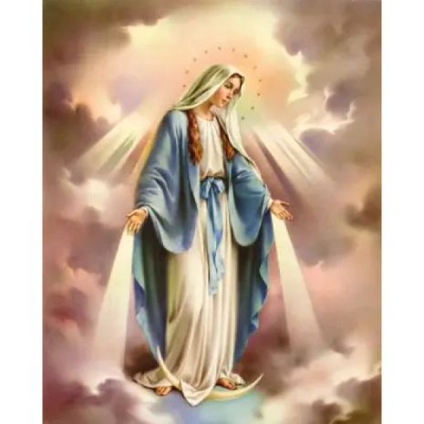 Алмазная мозаика Икона Непорочное зачатие Девы Марии 40х50 см ColorArt SP095