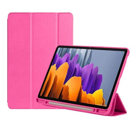 Чехол-книжка Book Cover (stylus slot) для Samsung Galaxy Tab S6 Lite 10.4" (P610/P613/P615/P619) HotPink