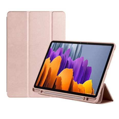 Чехол-книжка Book Cover (stylus slot) для Samsung Galaxy Tab S7 (T875) / S8 (X700/X706) Pink