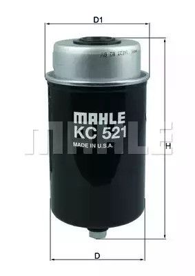 Фильтр топливный, KNECHT (KC521)