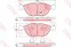 GDB1285 TRW - Колодки гальмівні для дисків, TRW (GDB1285)