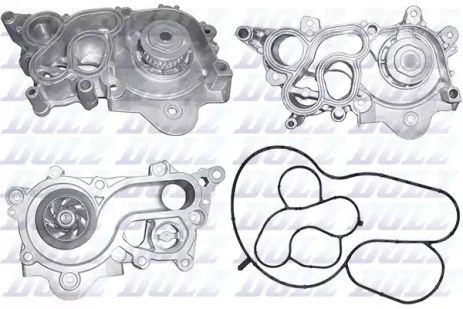 Водяной насос AUDI A3, SKODA FABIA, VW POLO, DOLZ (A237)