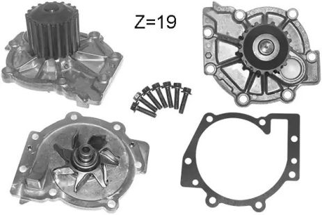 Водяной насос, помпа VOLVO S60, VOLVO S90, DOLZ (V211)