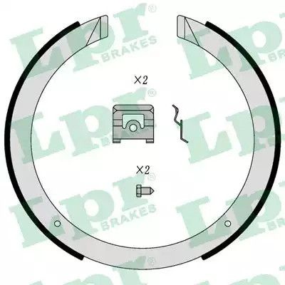 Колодки ручного гальма, LPR (01098)