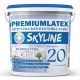 Краска влагостойкая полуматовая Premiumlatex 20 Skyline 6 кг