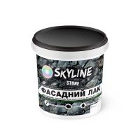 Фасадний акриловий лак для каменю мокрий ефект Stone SkyLine Глянцевий 0.4 л