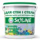 Краска акриловая водоэмульсионная Для Стен и Потолков SkyLine 7 кг