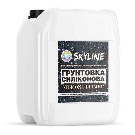 Грунтовка Силиконовая высококонцентрированная глубокопроникающая Silicone Primer SkyLine 5л