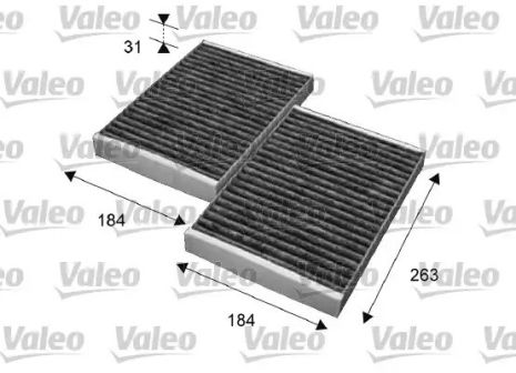 Фильтр салона, VALEO (715643)