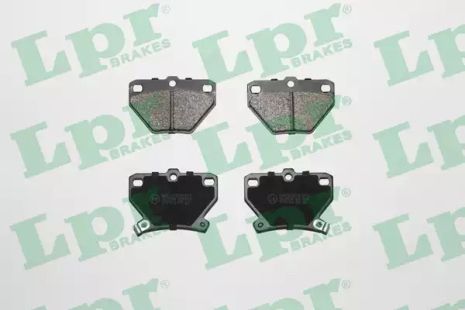 Колодки гальмівні для дисків Toyota Corolla 02-04/Yaris 99- (R) 05P836 LPR