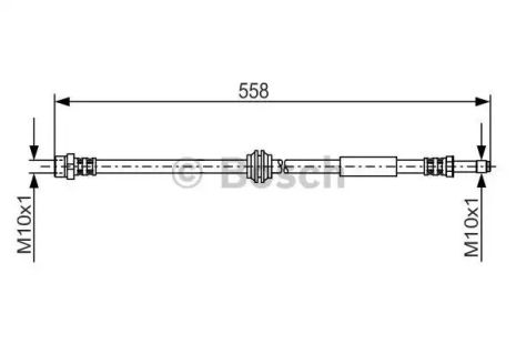 Гальмівний шланг BOSCH (1987481182)