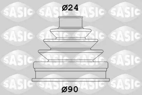 1906047 SASIC - Пильовик приводного валу, Sasic (1906047)