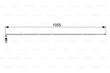 Датчик износа тормозных колодок, BOSCH (1987473001)