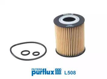 Фильтр масляный, PURFLUX (L508)