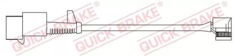 WS 0405 A QUICK BRAKE Датчик зносу гальмівних колодок (передніх) Iveco Daily III 99-/IV 06- (L117mm, QUICK BRA
