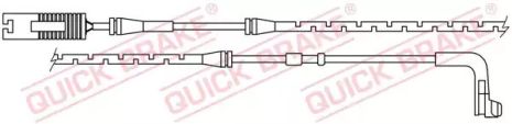 Датчик износа тормозных колодок, QUICK BRAKE (WS0224A)