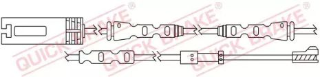 WS 0324 A QUICK BRAKE Датчик износа тормозных колодок (передних) BMW 1 (E81/82)/3 (E90-93) 04-11 (L, QUICK BRA