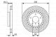 Диск тормозной NISSAN (DFAC), NISSAN TEANA, NISSAN ALTIMA, BOSCH (0986479T44)