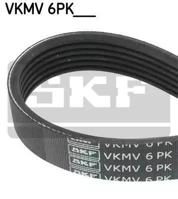 Поликлиновый ремень JAGUAR XJ, FORD KA, SKF (VKMV6PK2196)