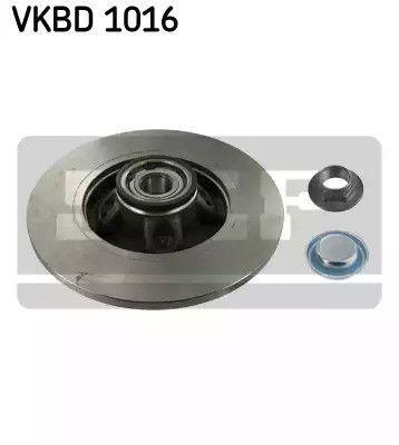 Гальмівний диск з підшипником / Berlingo/C4/DS4/308/5008/Partner R 07, SKF (VKBD1016)
