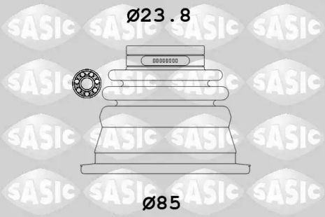 4003419 SASIC - Пильовик приводного валу, Sasic (4003419)