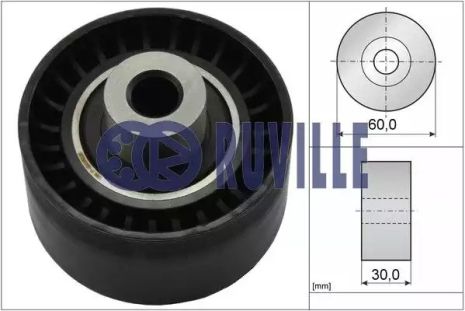 Паразитний ролик Peugeot/Citroen/Ford/Volvo, RUVILLE (55969)