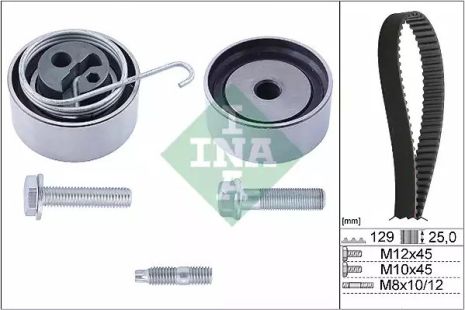 Комплекти натяжних роликів (INA), INA (530049110)
